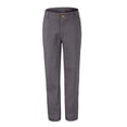 thumbnail image 1 of Bienzoe Pantalon d'Uniforme Scolaire Ajusté en Coton à Taille Ajustable pour Fille Gris 16, 1 of 2
