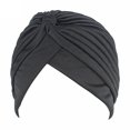 thumbnail image 1 of Bonnet Plissé Pré-Noué pour Femmes pour Turban de Soleil, 1 of 7