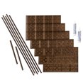 thumbnail image 1 of Fasade Decorative Vinyl Backsplash Kit – Oil Rubbed Bronze, 1 of 6