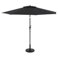 thumbnail image 2 of HOMETRENDS 9 ft. Round Push-Up Market Patio Umbrella, Meteorite, 2 of 10
