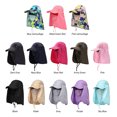 thumbnail image 2 of Outdoor Sport Hiking Visor Hat UV Protection Face Neck Cover Fishing Sun Protection Cap, 2 of 8