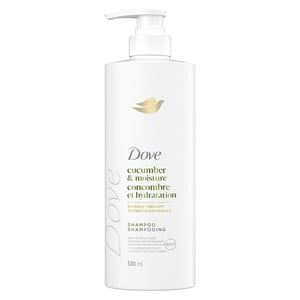Dove Shampooing Concombre & Soin bioprotéin d'humidité, 530 ml