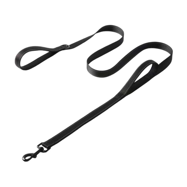Heavy Duty Double Handle Dog Leash 6FT Long with Padded Traffic Handle for Extra Control Reflective Durable Nylon Leash Perfect for Medium Large Dogs That Pull Beach Muddy Adventures Training
