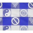 thumbnail image 5 of oneOone Cotton Flex Blue Fabric Sewing Material Print Fabric By The Yard 40 Inch Wide, 5 of 5