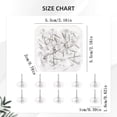 thumbnail image 3 of Kjfeif 50PCS Heavy-Duty MapTacks with Storage Case, Clear Push Pins for Cork Board & Bulletin Board, Classroom Office Daily Stationery, 3 of 8