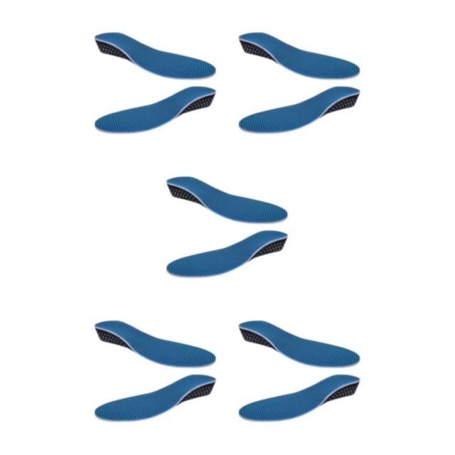 Youkk Cushioned Height Increase Insoles Breathable Shoe Inserts Heightening Insole Blue 2cm 5Set