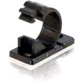 thumbnail image 3 of C2G 43053 0.68 Inch Self-Adhesive Cable Clamp Multipack (50 Pack) TAA Compliant, Black, 3 of 4