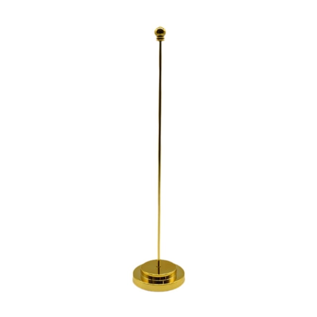 GROWTH TANK Support de Drapeau de Bureau Mât de Drapeau Support de Table pour Mât de Drapeau Intérieur Support de Drapeau Or