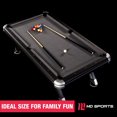 thumbnail image 4 of 7.5 ft Titan Drop Pocket Pool Table, Billiard Ball and Cue Stick Set Included, by MD Sports, 4 of 7
