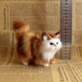thumbnail image 1 of MesaSe PENGXAING Simulation Cat Toys Plush Toys Simulation Animal Models Children‘s Gifts, 1 of 4