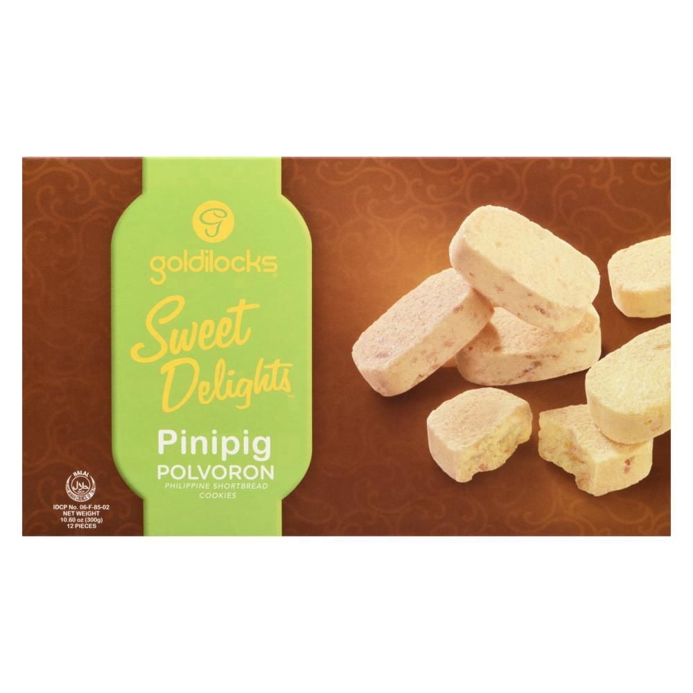 Goldilocks Pinipig Polvoron Shortbread