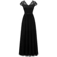thumbnail image 3 of TIMIFIS Robe Longue Formelle d'Été pour Femme à Épaules Dénudées Sans Manches Froncée Moulante Invitée de Mariage Fendue Soirée Boîte de Nuit Robe Maxi Printemps, 3 of 3