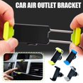 thumbnail image 2 of Car Phone Holder Universal Auto Mobile Phone Air Vent Clip Mount Cell Phone Stand GPS Support, 2 of 8