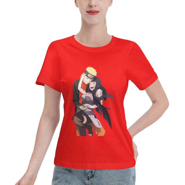 Women's Basic Short Sleeve T-Shirt Naruto Naruto Hinata