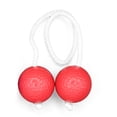 thumbnail image 3 of Graflsoa Ensemble Premium de Bols à Lancer en Forme d'Échelle pour l'Extérieur avec Véritables Balles de Golf (3 Rouges + 3 Bleus) pour Jeux de Ballon Échelle, Corde en Nylon Lestée de 16 Po, Matériau PE, Diamètre de 4,2 cm, Poids du Lot de 440-587 g, 3 of 7
