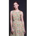 thumbnail image 3 of Bimba Robe Longue Décontractée Sans Manches à Col Rond pour Femmes, Imprimé Floral - Xxx-Grand, 3 of 6
