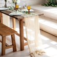 thumbnail image 2 of Gauze Tablecloth Boho Country Decor For Wedding Decor Reception Bridal Shower Holiday Party, 2 of 9