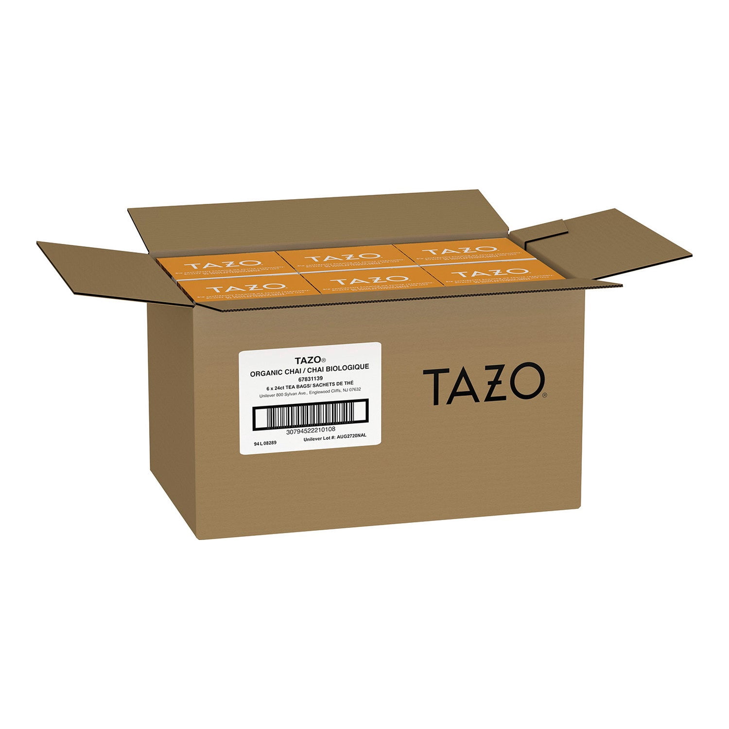 TAZO Spiced Chai Tea | 20UN/Unit, 6 Units/Case