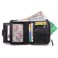 thumbnail image 2 of Women's RFID Mini Soft Leather Bifold Wallet With ID Window Card Sleeve Coin Purse, 2 of 5