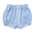 thumbnail image 5 of BOBOGOJP Girls Super Soft Performance Gym Shorts (Blue,6-9 Months), 5 of 5