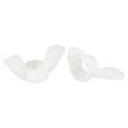 thumbnail image 1 of Unique Bargains M8 Wing Nuts Butterfly Nut Nylon Hand Twist Tighten Fasteners White 25 Pack, 1 of 5