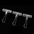 thumbnail image 3 of 50pcs High Strength Fishing Sinker Slide with High Strength Stainless Steel Snap Tackle M, 3 of 9