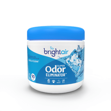 Désodorisant Bright Air Super Odor Eliminator, Fraîcheur et Propreté, 400 ml