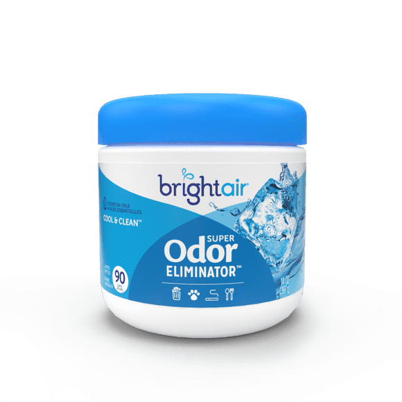Bright Air Super Odor Eliminator Air Freshener, Cool & Clean, 14oz