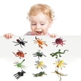 thumbnail image 3 of 12 Pcs Figurines d'Animaux Réalistes Figurines pour Cadeaux de Fête Jouets Collection Fournitures de Fête Insectes, 3 of 9