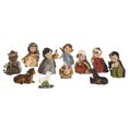 thumbnail image 2 of PVCS Resin Nativity Baby Figurine Set, 2.5 Inch, Set of 11, Home Decoration Ornament, 2 of 9