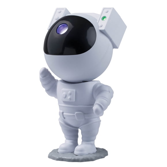 Merkury Innovations 9.25" inch Astronaut Projector, Multicolor Light Show with Sound Sync