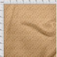 thumbnail image 3 of oneOone Polyester Lycra Pale Orange Fabric Floral & Texture Sewing Craft Projects Fabric Prints By Yard 56 Inch Wide, 3 of 4