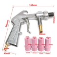 thumbnail image 3 of Sandblaster Siphon Feed Gun Kit with Ceramic Nozzles for Abrasive Blasting Pneumatic Tools ,Easy to Use, 3 of 6