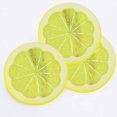 thumbnail image 4 of Leutsin Artificial Plastic Yellow Lemon Slice Realistic Lemon Fruit Decoration (10pc), 4 of 8
