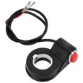 thumbnail image 4 of Motorcycle Horn Button, Simple Installation Lightweight 22mm/0.87in Wear Resistant Handlebar Horn Switch  For Scooter For Dirt Bike, 4 of 8