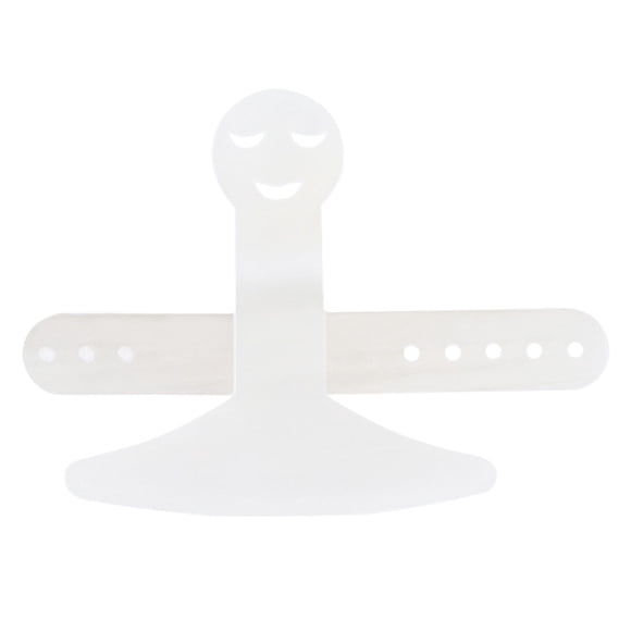 CIMAXIC Smile Face Finger Protector Adjustable Plastic Cutting Safe Finger Guard Kitchen Tools Gadgets,3.35"X2.44"X0.08"