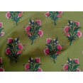 thumbnail image 4 of oneOone Cotton Poplin Fabric Leaves & Floral Block Fabric Prints By Yard 42 Inch Wide, 4 of 4