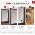 thumbnail image 4 of Rev-A-Shelf Pullout Top Mount Trash Can w/ Soft-close, 50 qt, 4WCTM-2150BBSCDM-2, 4 of 13