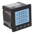thumbnail image 4 of Compteur de Puissance Multifonctionnel 3 Phases Ampèremètre de Tension Noir pour Distribution Automatisation AC220V, 4 of 14