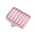 thumbnail image 1 of Agiferg Flexible Bathroom Soap Dish Storage Holder Rack Soapbox Plate Tray Drain, 1 of 2