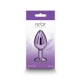 thumbnail image 4 of Rear Assets Aluminum Anal Plug, Medium, Purple, 4 of 5