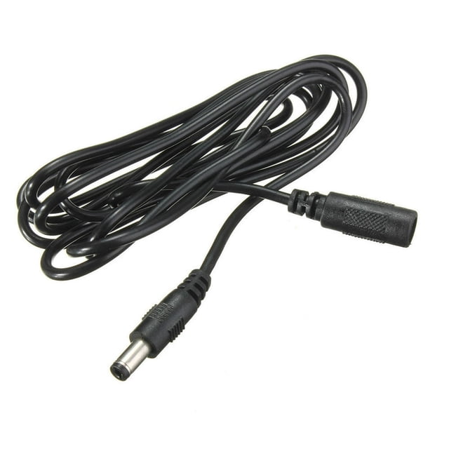 2M 5.5mm x 2.1mm DC Power Male to Female Extension Cable Cord Connector