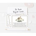 thumbnail image 4 of Inkdotpot 30Jungle Animals Gender Neutral Baby Shower Book Request Cards Bring A Book Instead Of A Card Baby Shower Invitations Inserts Games, 4 of 6