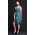 thumbnail image 4 of Bimba Robe Soleil Mini à Taille Smockée pour Femmes à Imprimé Floral Tenue de Fête d'Été-Xxx-Grand, 4 of 5