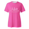 thumbnail image 4 of TSADFHJI Hauts pour Femmes Automne T-Shirt Imprimé Cancer pour Femmes T-Shirt de Publicité Internationale Lune T-Shirt à Manches Courtes G, 4 of 5
