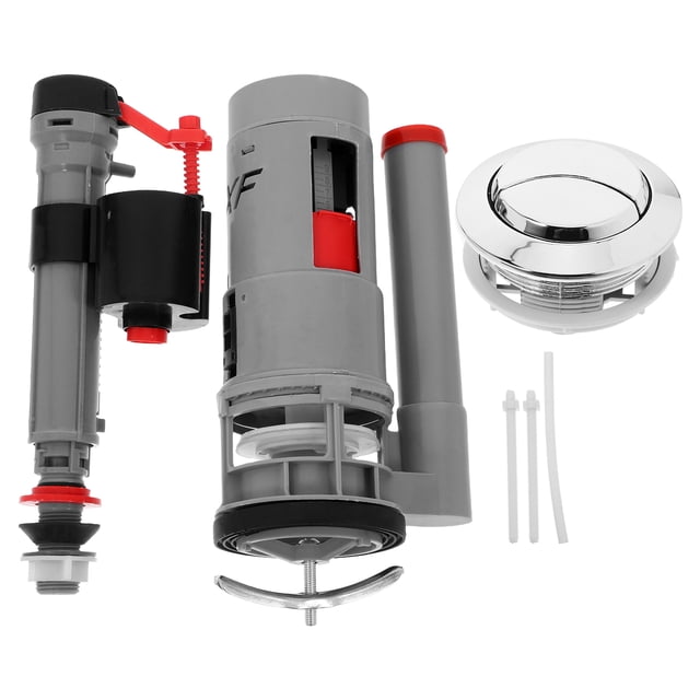 KAKOWELY toilet repair kit Universal Toilet Repair Kit With Fill Valve For Toilet Tanks Toilet Flapper Valve And Toilet Water Tank Parts Efficient Water Management