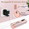 thumbnail image 4 of POINTERTECK Automatic Curling Iron   Cordless Hair Curlers with Adjustable Temps & Timers  Ceramic Barrel Auto Wave Wand  Portable Rotating Curling Wand Hair Styling Tool for Travel, 4 of 14