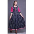 thumbnail image 2 of Bimba Anarkali Long à Imprimé pour Femmes Tunique Ethnique Indienne Décontractée, 2 of 6