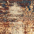 thumbnail image 1 of Ahgly Company Tapis d'Intérieur Carrés Abstraits Sangria Bruns Abstraits pour Aire, 8 Pieds Carré, 1 of 6