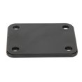 thumbnail image 4 of Electric Guitar Neck Plate, Electric Guitar Back Mounting Plate Beautiful Rustproof Easy To Install Durable  For Bass Gold,Black,Silver, 4 of 8